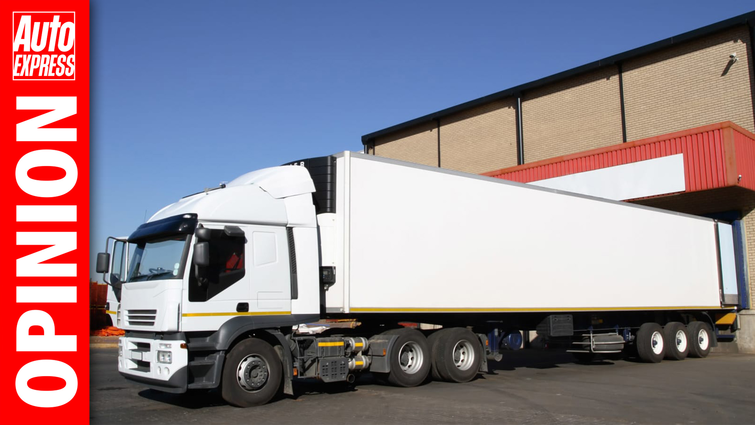 'It's clear that lorry drivers deserve muchimproved working conditions